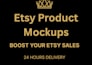 design etsy product mockups for digital products